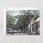 Main St, Nantucket, Massachusetts,  Briefkaart (Voorkant / Achterkant)