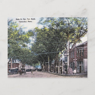 Main St, Nantucket, Massachusetts,  Briefkaart