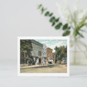 Main St., op zoek naar het westen, Somerville NJ V Briefkaart (Staand voorkant)