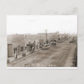 Main St. Picher Oklahoma circa 1920 Briefkaart (Voorkant)