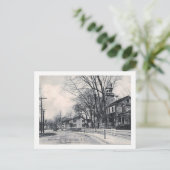 Main St., Pt. Jefferson, New York  Briefkaart (Staand voorkant)