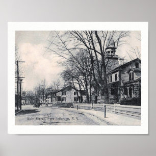 Main St., Pt. Jefferson, New York  Poster