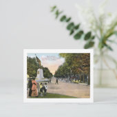 Main St., Race Week, Goshen, Vintage van New York Briefkaart (Staand voorkant)