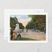 Main St., Race Week, Goshen, Vintage van New York Briefkaart (Voorkant / Achterkant)