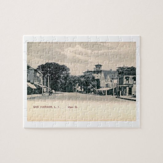 Main St., Sag Harbour, Long Island, NY  Post Legpuzzel (Horizontaal)