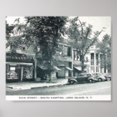 Main St., Southampton, Long Island NY  Poster (Voorkant)