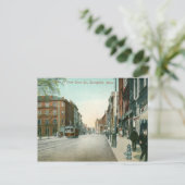 Main St., Springfield, MA Briefkaart (Staand voorkant)