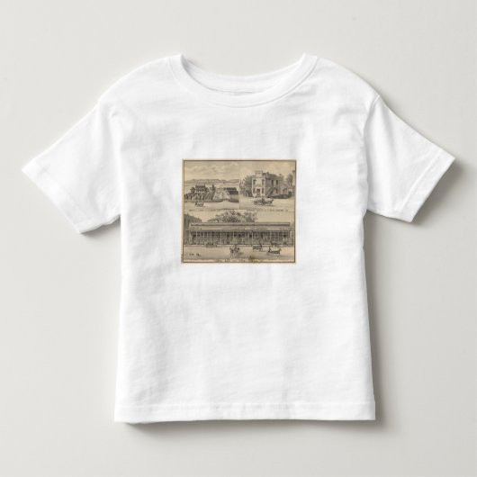 Main St Woodland Kinder Shirts (Voorkant)