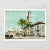 Main St., Worcester, MA  Briefkaart (Voorkant)