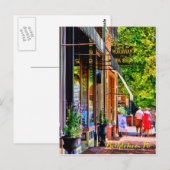 Main Street Bethlehem PA. 21 Briefkaart (Voorkant / Achterkant)