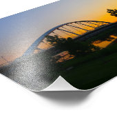 Main Street Bridge, Columbus, Ohio Foto Afdruk (Hoek)