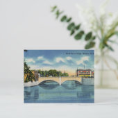 Main Street Bridge Nashua NH Briefkaart (Staand voorkant)