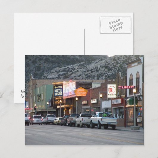 Main Street Briefkaart (Voorkant / Achterkant)