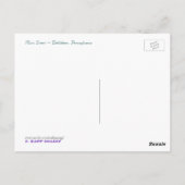 Main Street Briefkaart (Achterkant)