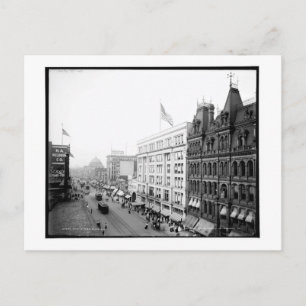 Main Street, Buffalo, New York  Briefkaart