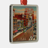 Main Street - Buffalo, NY  Metalen Ornament (Rechts)