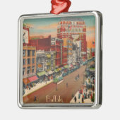 Main Street - Buffalo, NY  Metalen Ornament (Links)