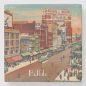 Main Street - Buffalo, NY Onderzetters (Voorkant)