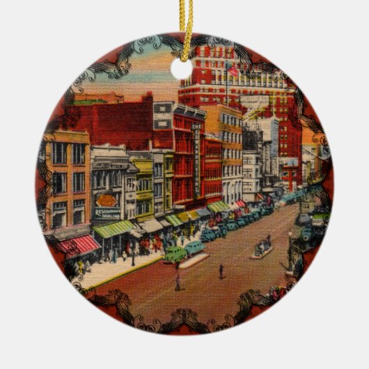 Main Street - Buffalo, NY  Ornament (Voorkant)
