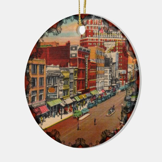 Main Street - Buffalo, NY Ornament (Links)