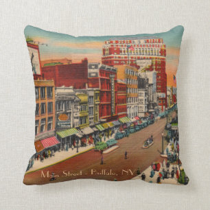 Main Street Buffalo, NY Pillow Kussen