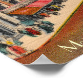 Main Street - Buffalo, NY Vintage Poster (Hoek)