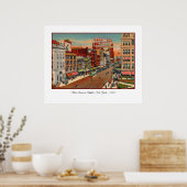 Main Street - Buffalo, NY Vintage Poster (Keuken)