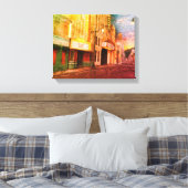Main Street Canvas Afdruk (Insitu (Slaapkamer))
