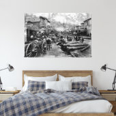Main Street DEADWOOD 1876 Photo Print (Insitu (Slaapkamer))