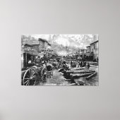 Main Street DEADWOOD 1876 Photo Print (Voorkant)