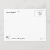 Main Street, Fredericksburg, TX Briefkaart (Achterkant)