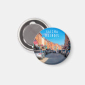 Main Street Galena Illinois Magneet (Voorkant / Achterkant)