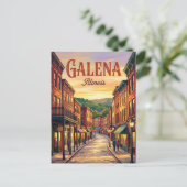 Main Street, Galena VS Briefkaart (Staand voorkant)