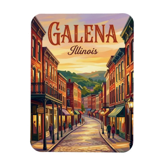 Main Street, Galena VS Magneet (Verticaal)