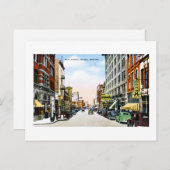 Main Street, Helena, Montana  groetings Briefkaart (Voorkant / Achterkant)