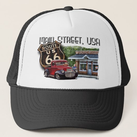 Main Street Hot Rod Trucker Pet (Voorkant)