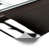 Main Street, Houston Clock Poster (Hoek)