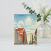 Main Street, Houston, Texas Briefkaart (Staand voorkant)