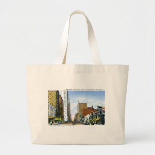 Main Street, Houston, Texas Grote Tote Bag