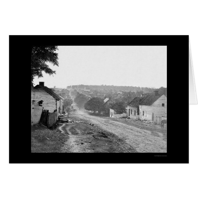 Main Street in Sharpsburg, MD 1862 (Voorkant Horizontaal)