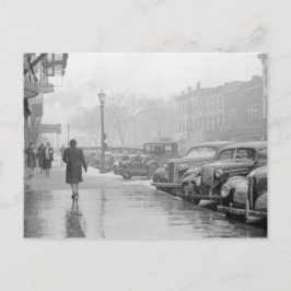 Main Street Iowa City, Iowa Briefkaart