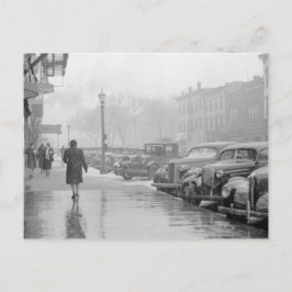 Main Street Iowa City, Iowa Briefkaart