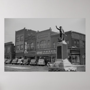 Main Street, januari 1939 Poster