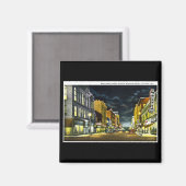 Main Street, La Crosse, Wisconsin Magneet (Voorkant / Achterkant)