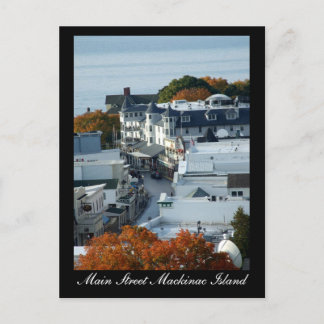 Main Street Mackinac Island - Briefkaart