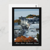 Main Street Mackinac Island - Briefkaart (Voorkant / Achterkant)