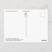 Main Street, Marshalltown, Iowa Briefkaart (Achterkant)