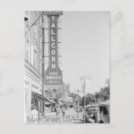 Main Street, Marshalltown, Iowa Briefkaart