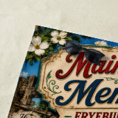 Main Street Memories Fryeburg Maine Badhanddoek (In situ)