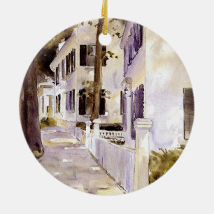 Main Street, Nantucket Keramisch Ornament
